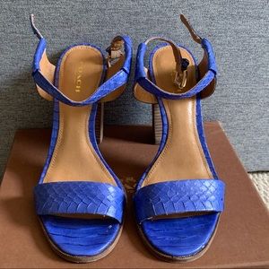 Coach Lexey Solid Snake Deep Marine